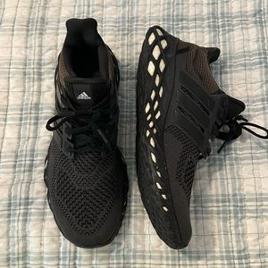 Men’s adidas black tennis shoes size 10.5